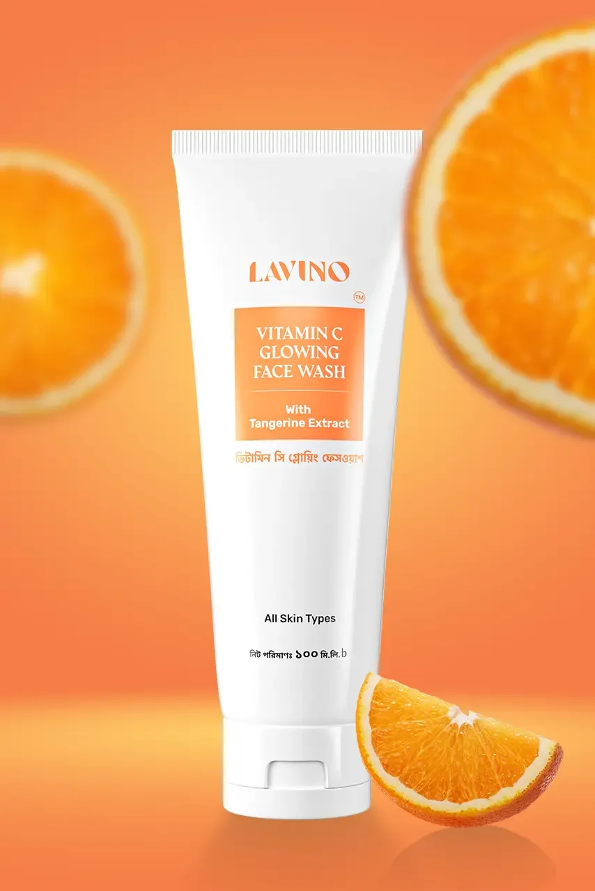 Lavino Vitamin C Glowing Face Wash (100ml)